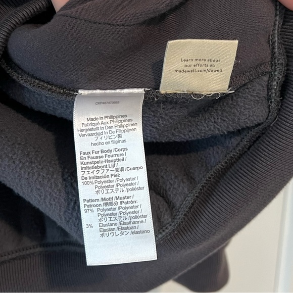 Madewell (Re)sourced Sherpa Popover - Picture 7 of 10